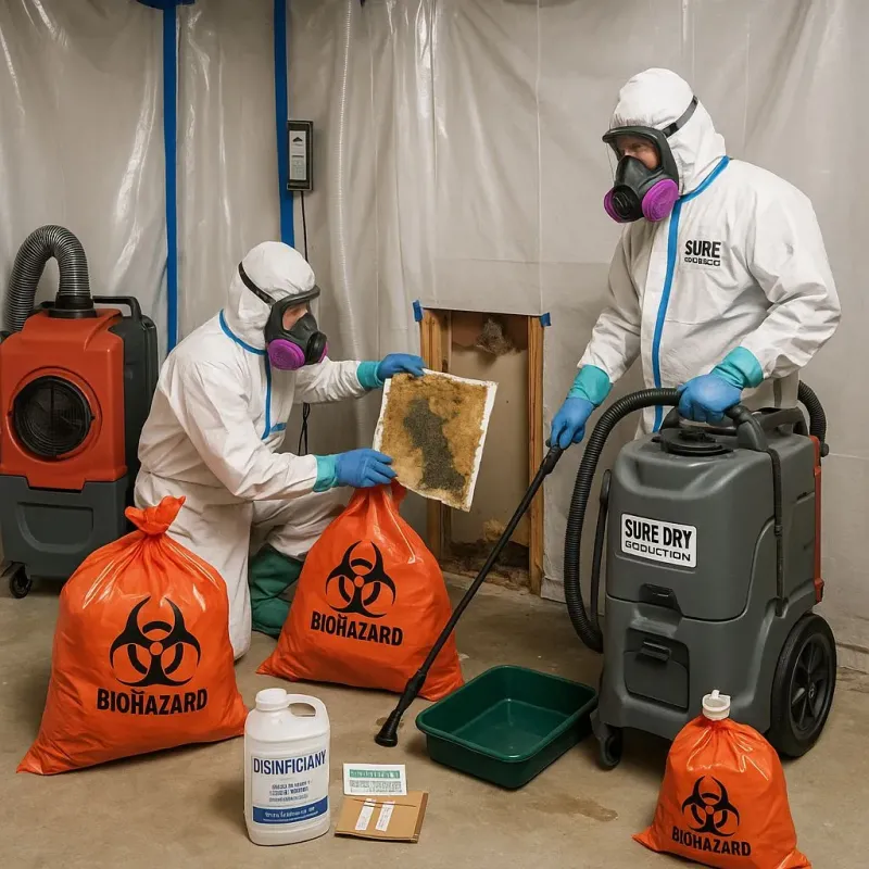 Contaminated Water Handling Protocols process in Starbuck, MN