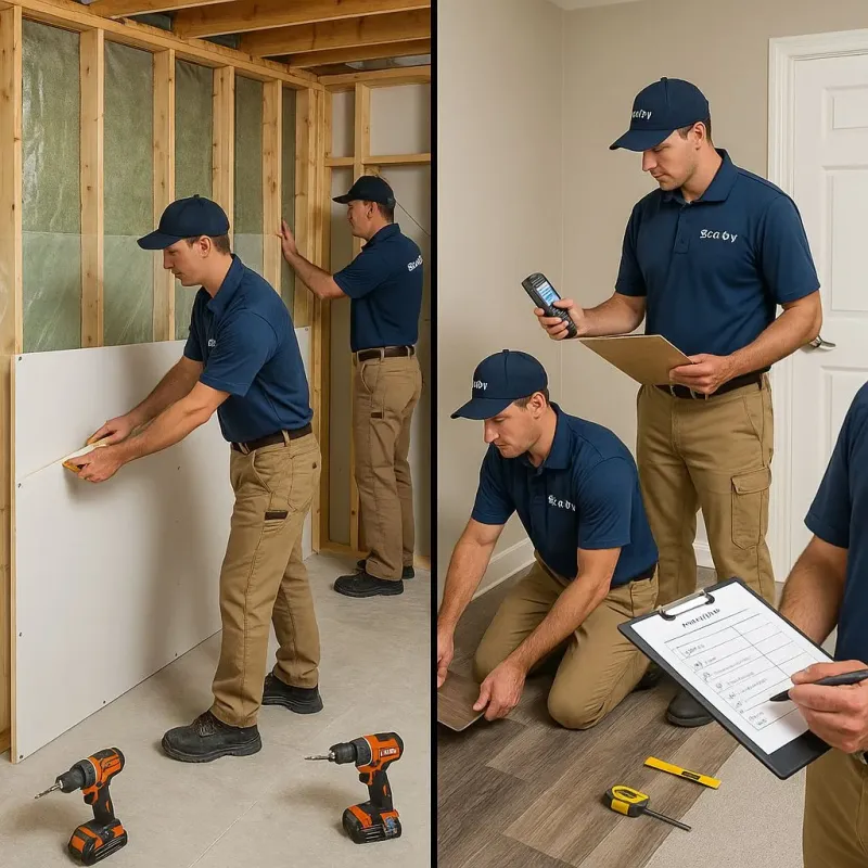 Repairs and Reconstruction process in Starbuck, MN